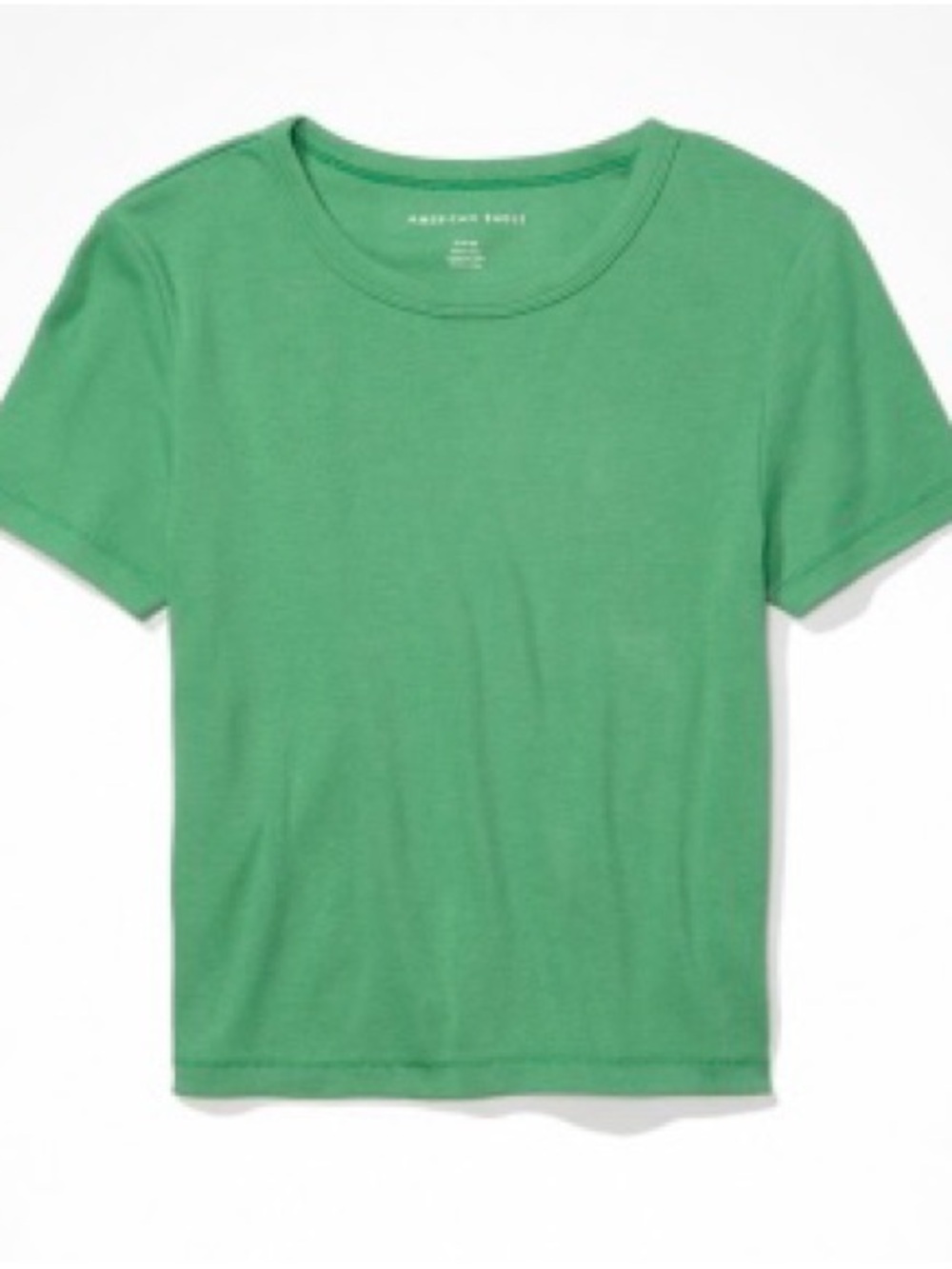 American Eagle Baby Tee in Green